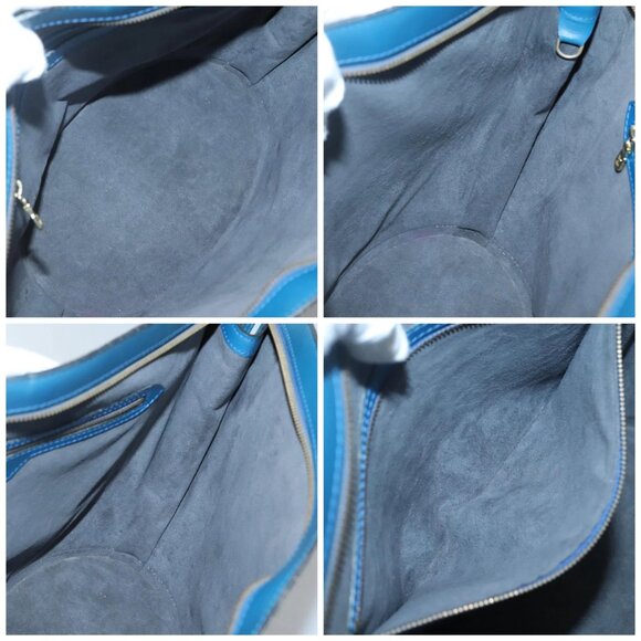 LOUIS VUITTON Epi Saint Jacques Shopping Shoulder Bag Blue M52275 LV Auth BA4972 - Picture 15 of 15